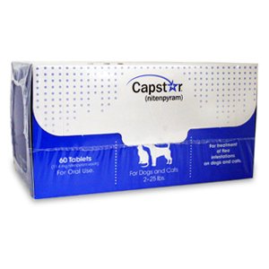 Buy Capstar Blue 2-25 lbs 60 Tablets | 50/50 Pet Supply