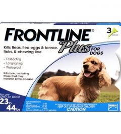 Frontline Plus Dog 23-44 lbs 3 Month