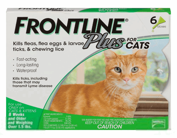 Frontline Plus Cat 6 Month