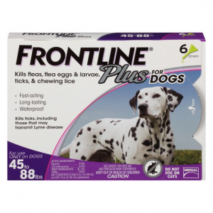 Frontline Plus Dog 45-88 lbs 6 Month