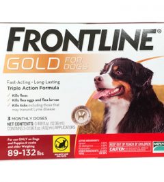 Frontline Gold Dog 89-132 lbs 3 Month