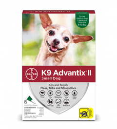 K9 Advantix II Dog 3-10 lbs 6 Month