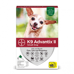 K9 Advantix II Dog 3-10 lbs 6 Month