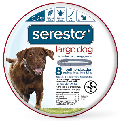 Buy Seresto Collar Large Dog 8 Month | 50/50 Pet Supply