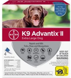 K9 Advantix II Dog 55 lbs 4 Month