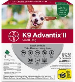 K9 Advantix II Dog 3-10 lbs 4 Month