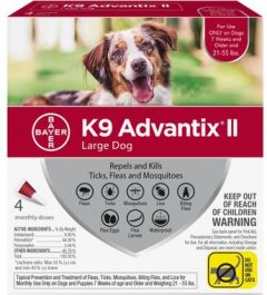 K9 Advantix II Dog 21-55 lbs 4 Month