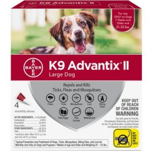 K9 Advantix II Dog 21-55 lbs 4 Month