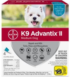 K9 Advantix II Dog 11-20 lbs 4 Month