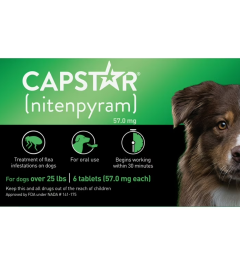 CapAction Green for Dogs 25+lbs (6 Tablets)