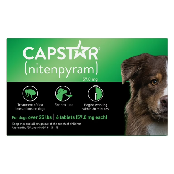 CapAction Green for Dogs 25+lbs (6 Tablets)