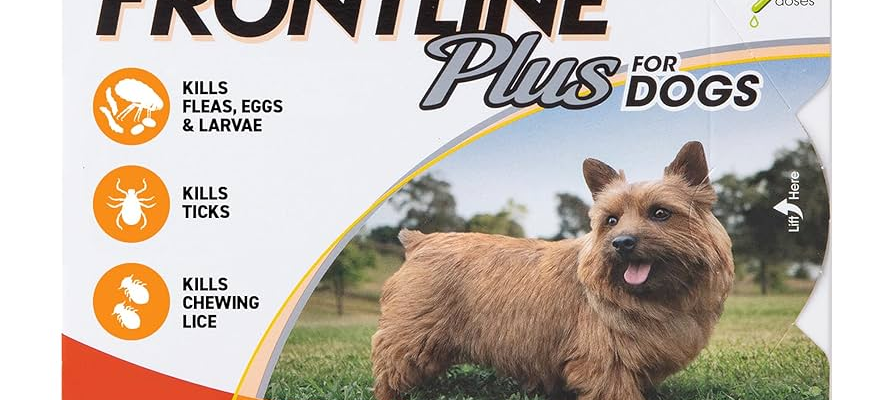 Frontline Plus Dog 5-22 lbs (3 Months)